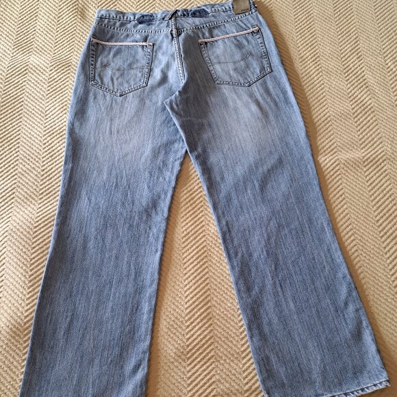 Paco Straight Leg Distressed Jeans Vintage 36 X 32 - Picture 9 of 12
